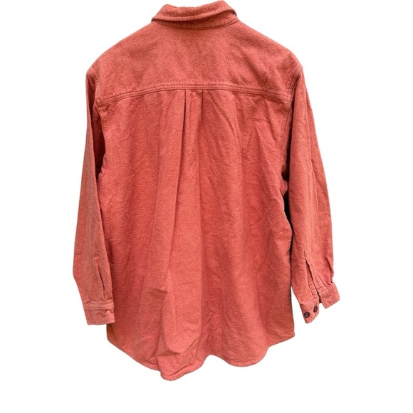 Vtg Moose Creek Men’s Flannel Shirt Size XL Heavyweight Red Chamois Outdoors - Picture 6 of 11